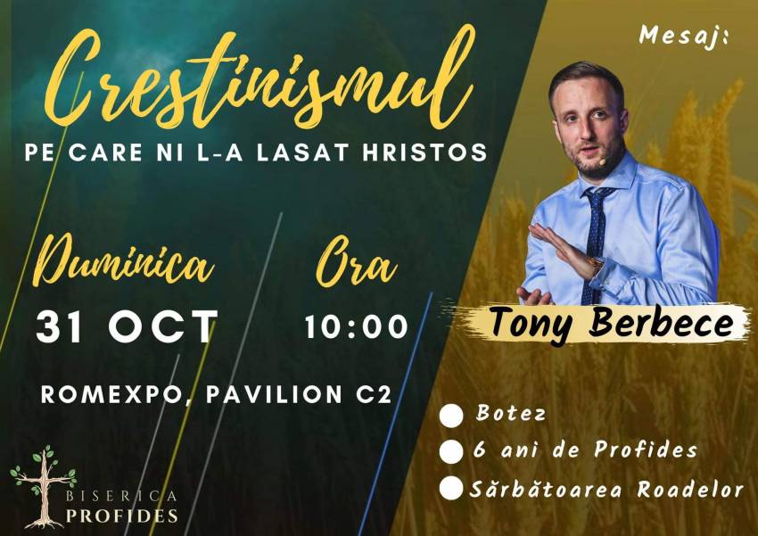 Aniversare 6 ani & Botez la Biserica Profides București