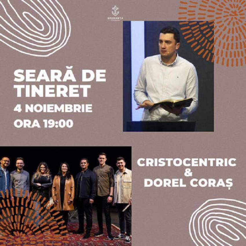 Dorel Coraș și Cristocentric la Biserica Speranța Timișoara