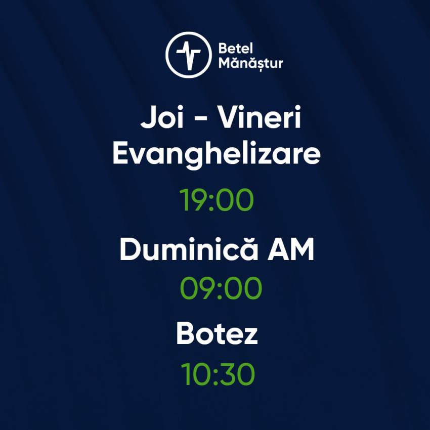 Botez la Biserica Betel Mănăștur Cluj-Napoca