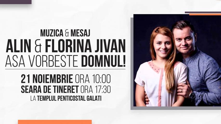 Alin & Florina Jivan la Templul Penticostal Galați