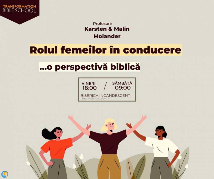 Studiu cu Karsten și Malin Molander la Biserica Incandescent Oradea