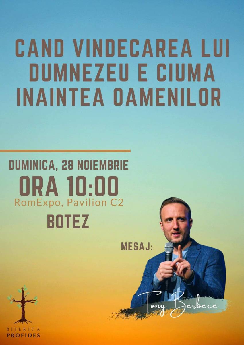 Botez la Biserica Profides București