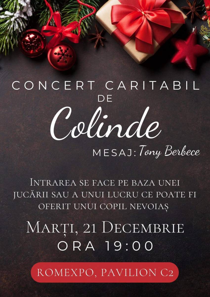 Concert de Crăciun la Biserica Profides București