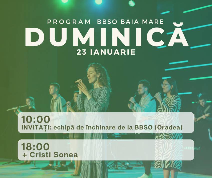 Cristi Sonea la BBSO Baia Mare