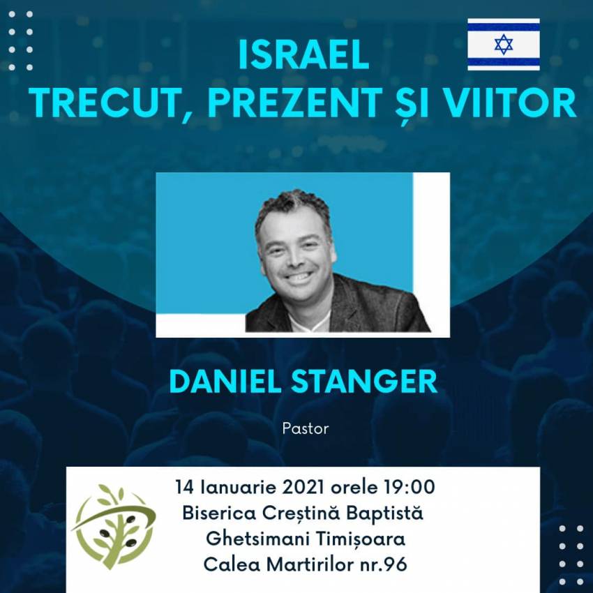 Daniel Stanger la Biserica Ghetsimani Timişoara