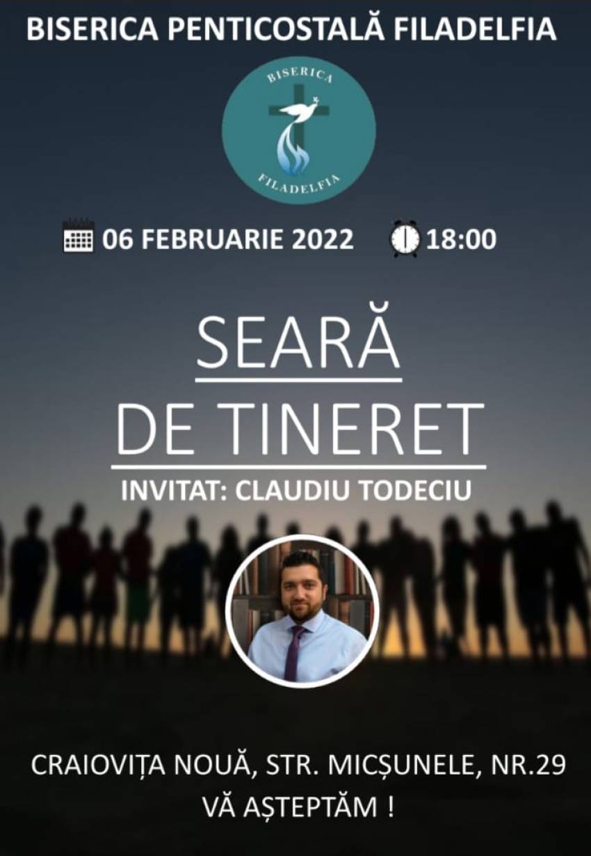 Claudiu Todeciu la Biserica Filadelfia Craiova