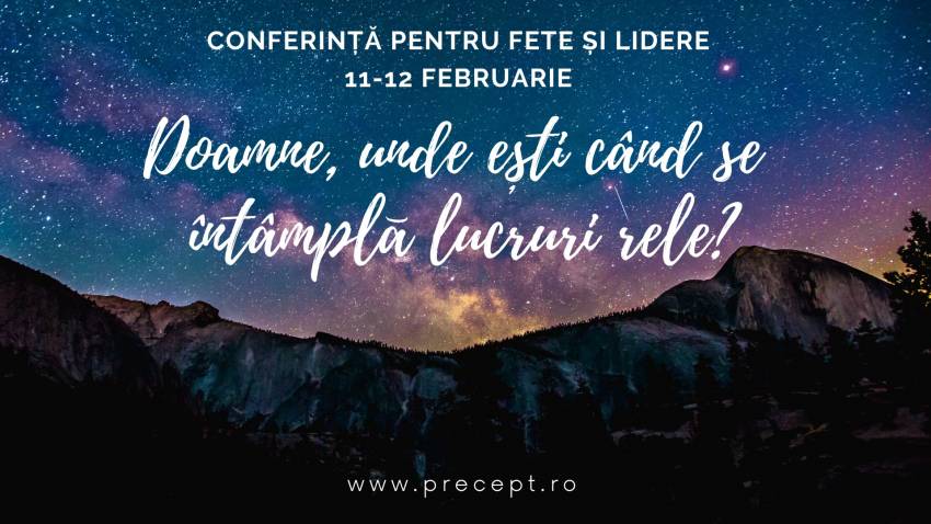Conferință pentru fete și lidere cu Mia Oglice