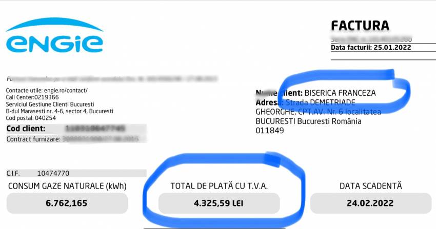 Biserică micuță dar factură mare...