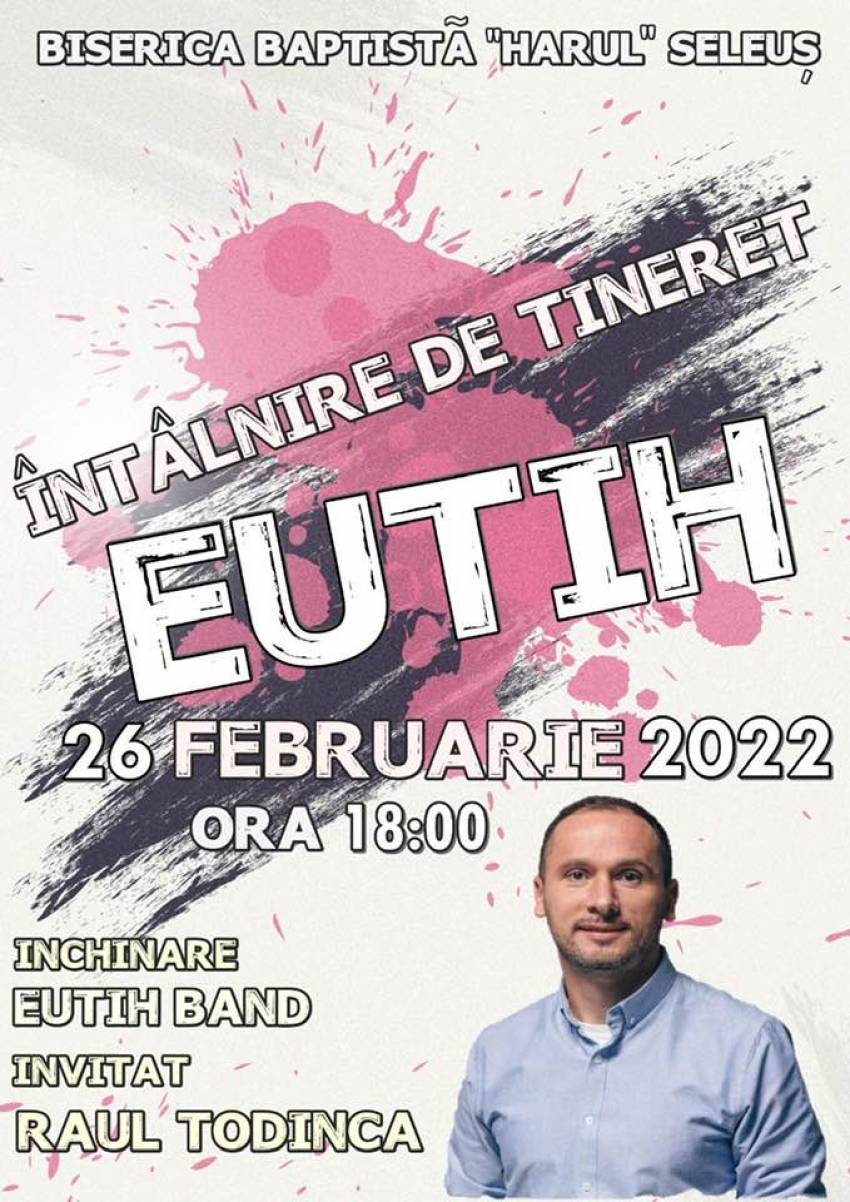 Întâlnire de tineret cu Raul Todinca la Biserica Harul Seleuş