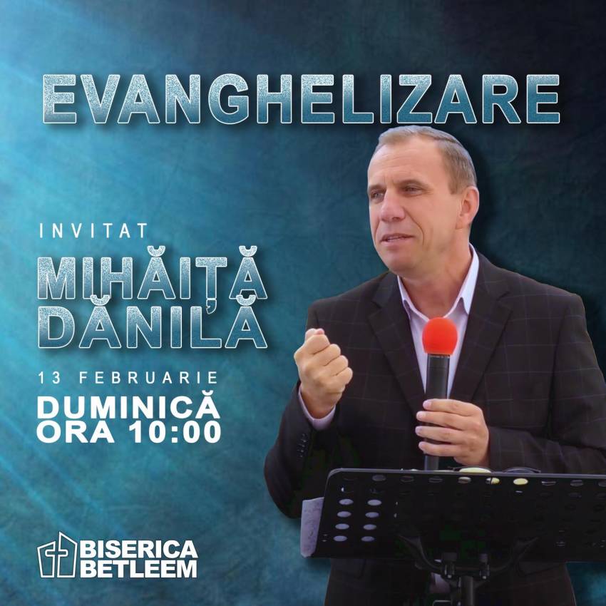 Mihăiță Dănilă la Biserica Betleem Arad