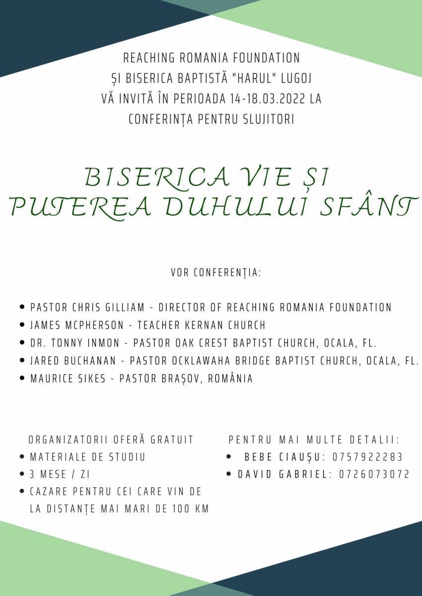 Conferinţa pentru slujitori 