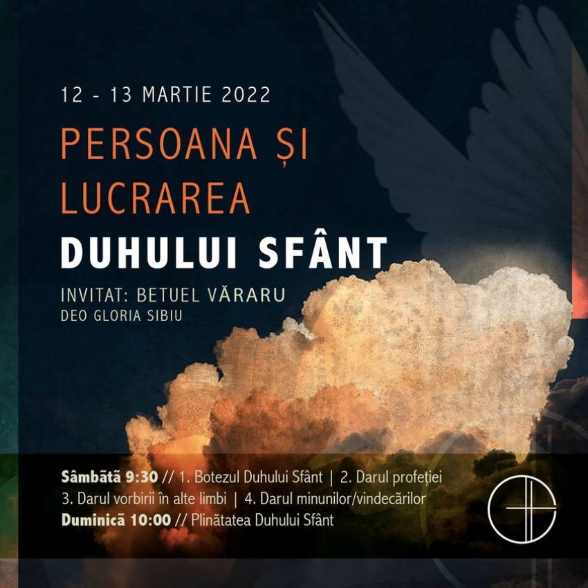 Conferință cu Betuel Văraru la Biserica Soli Deo Gloria Iași