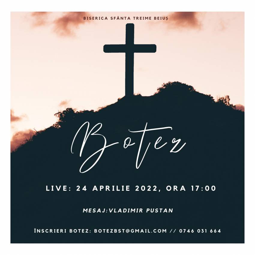 Botez la Biserica Sfânta Treime Beiuş