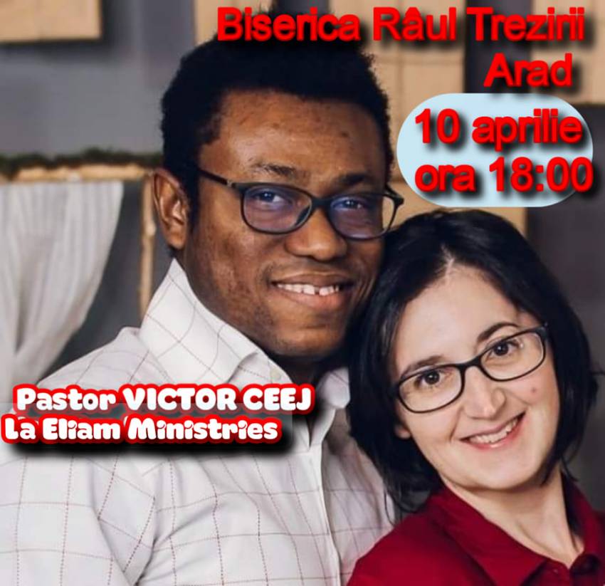 Victor Ceej la Biserica Râul Trezirii Arad