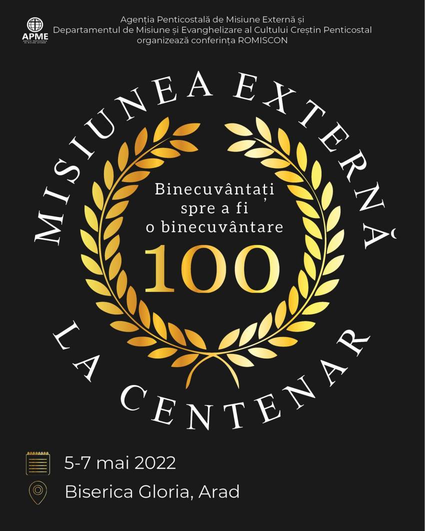 Conferința ROMISCON la Biserica Gloria Arad