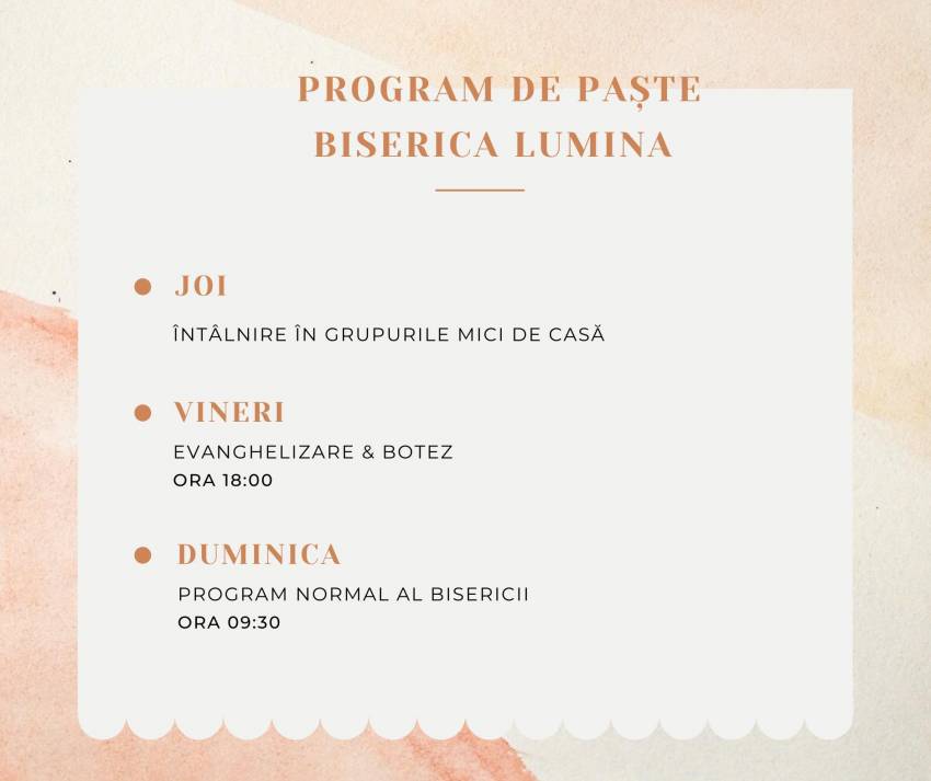 Botez la Biserica Lumina Timişoara