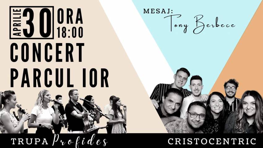 Concert Cristocentric & Trupa Profides în Parcul IOR București