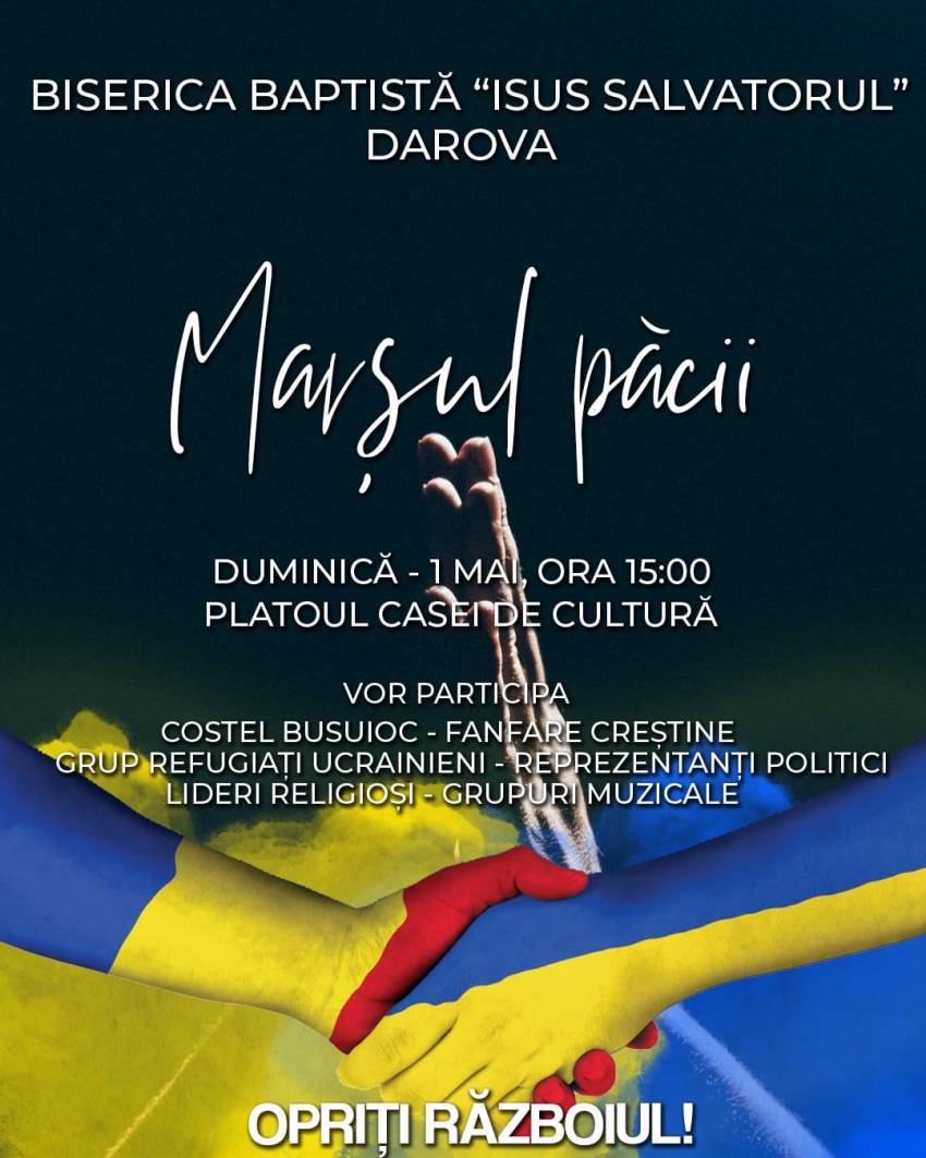 Biserica Isus Salvatorul Darova: Marșul Păcii