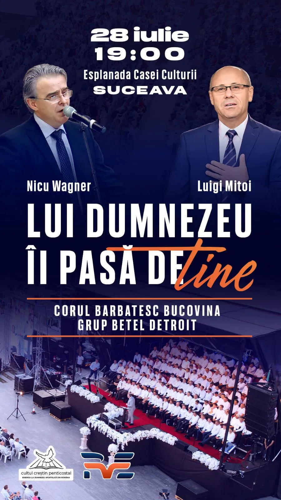 Luigi Mițoi și Nicu Wagner la Suceava
