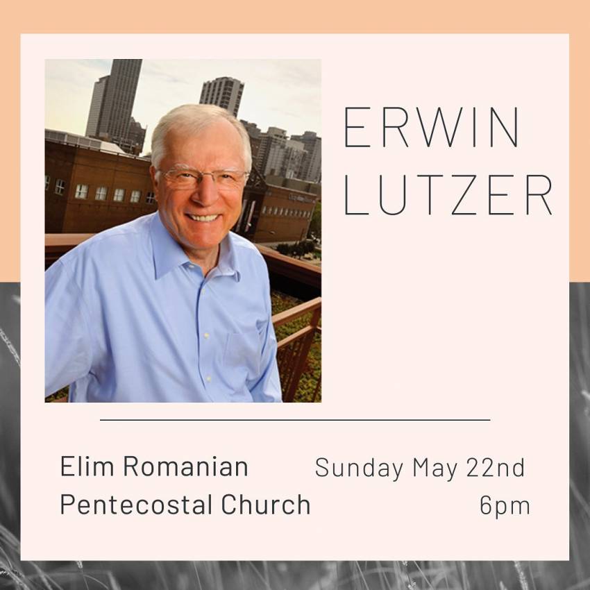 Erwin Lutzer la Biserica Elim Chicago