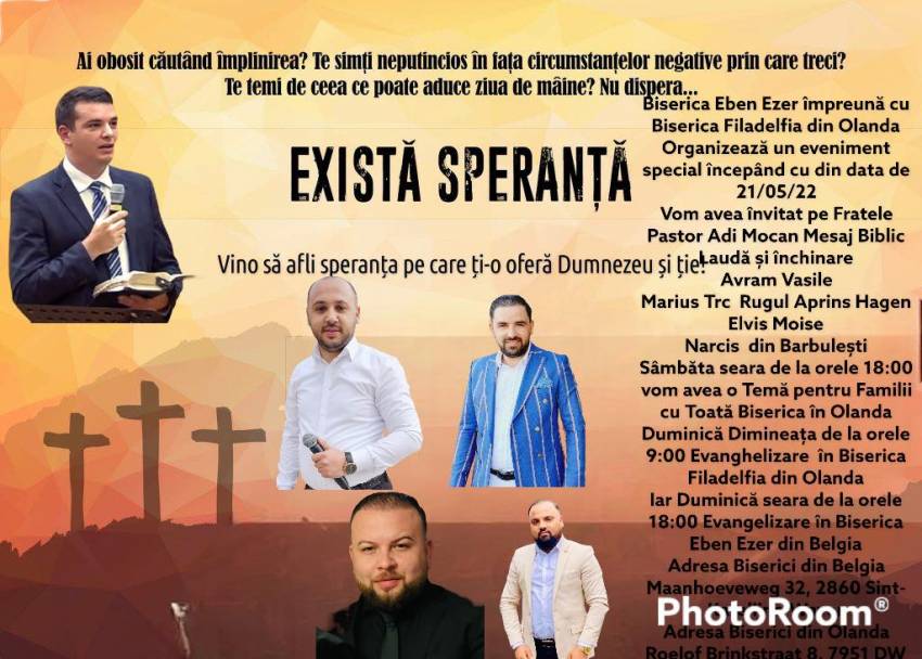 Adi Mocanu în Olanda și Belgia