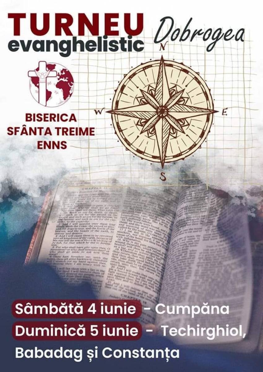 Turneu evanghelistic în Dobrogea