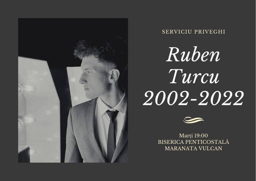 Ruben Turcu a plecat în veșnicie! Deși era înotător de performanță,  i s-a făcut rău în timp ce înota...