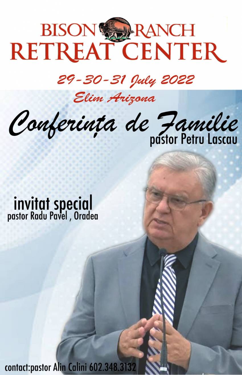 Conferință pentru familii la Biserica Elim Arizona