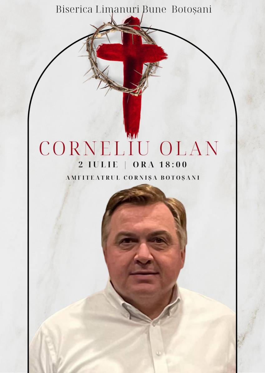 Corneliu Olan la Botoșani