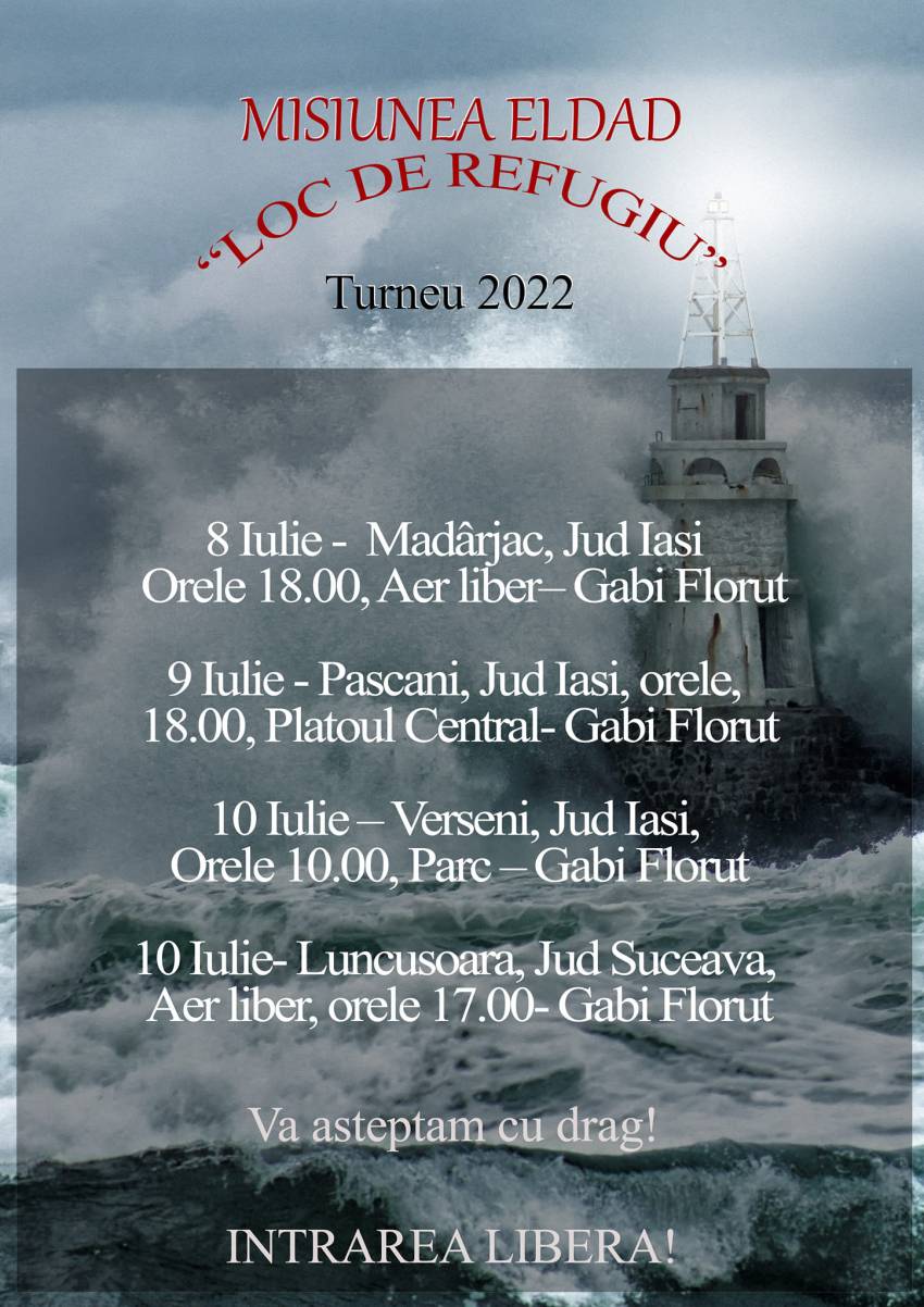 Misiunea Eldad ◉ Turneu 2022