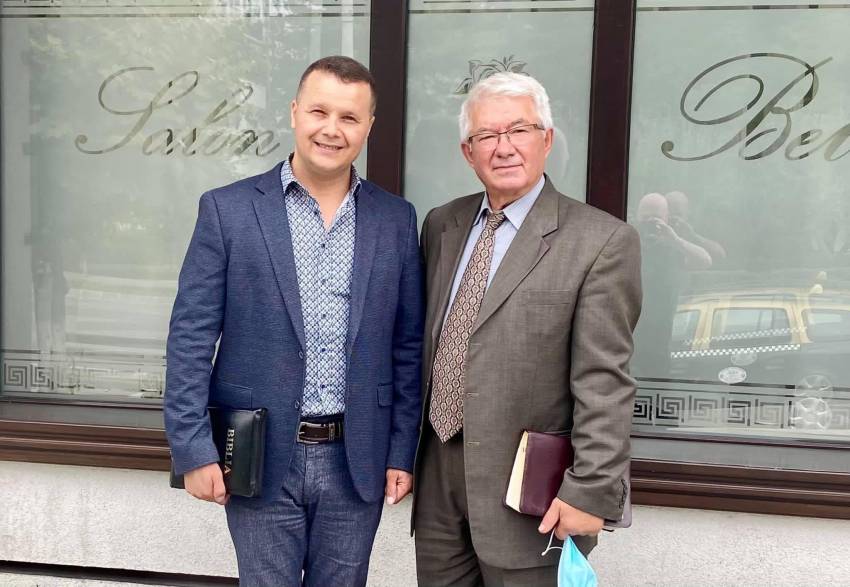 Ionel Chivoiu la Biserica Speranța Onești