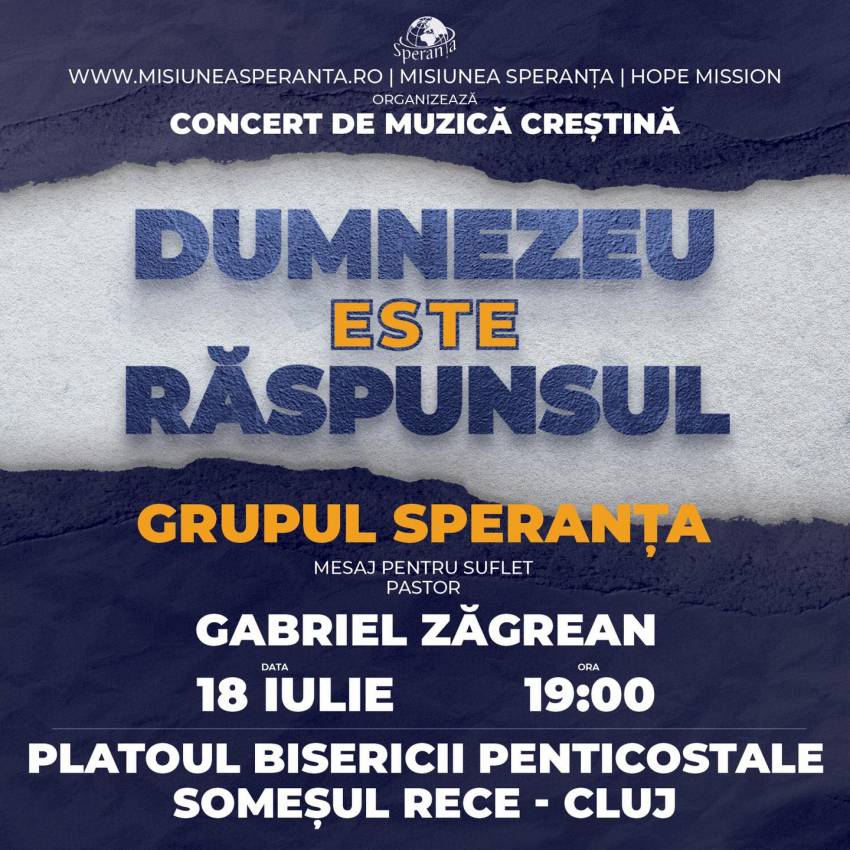 Grupul Speranța & Gabi Zăgrean la Someșu Rece
