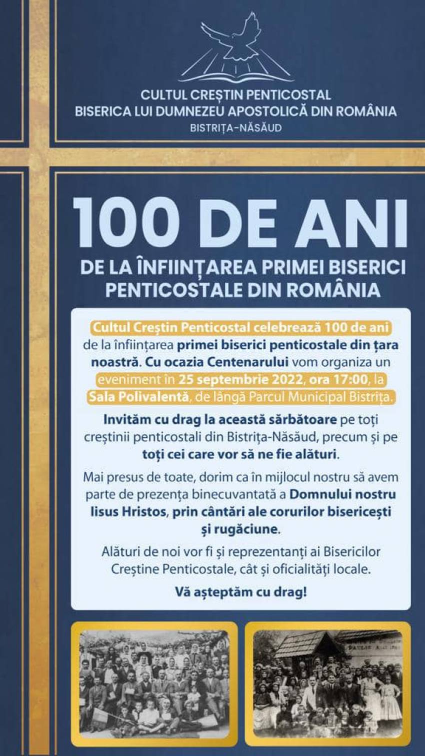 Eveniment evanghelistic la Sala Polivalentă Bistrița