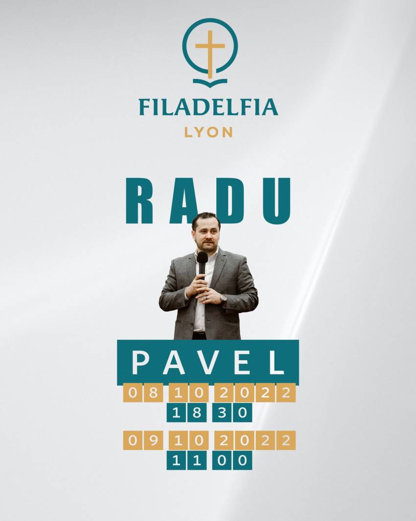 Radu Pavel la Biserica Filadelfia Lyon