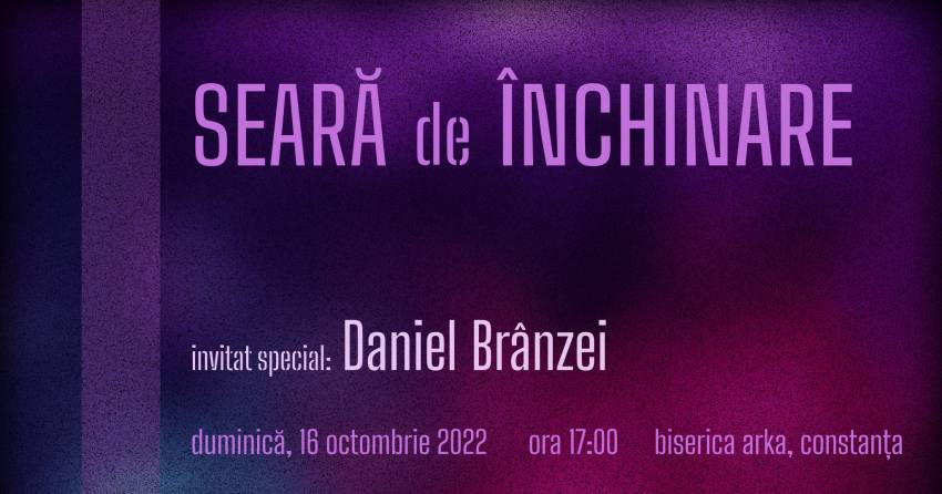 Daniel Brânzei la Biserica Arka Constanța