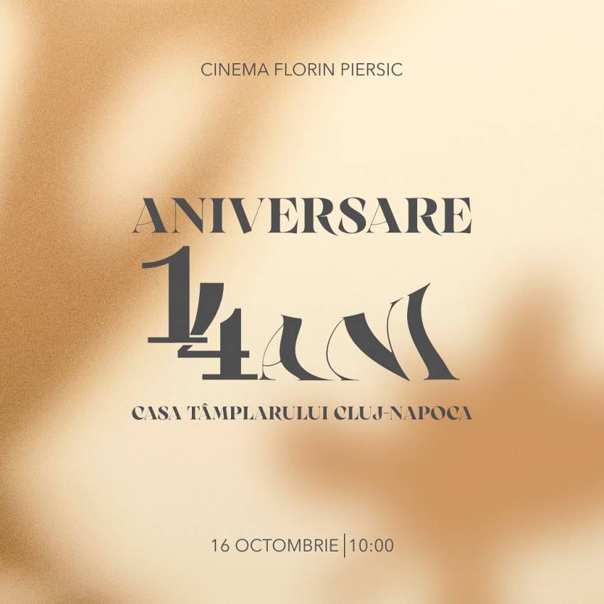 Aniversare 14 ani la Casa Tâmplarului Cluj-Napoca