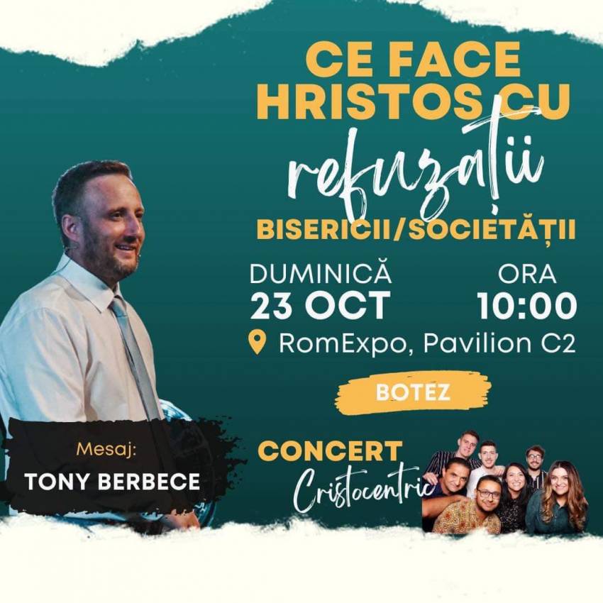 Botez & Concert Cristocentric la Biserica Profides București