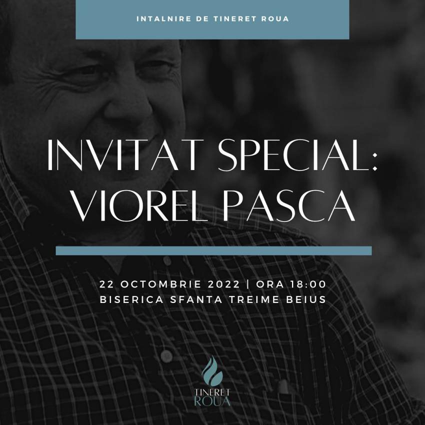 Viorel Pașca la Biserica Sfânta Treime Beiuş