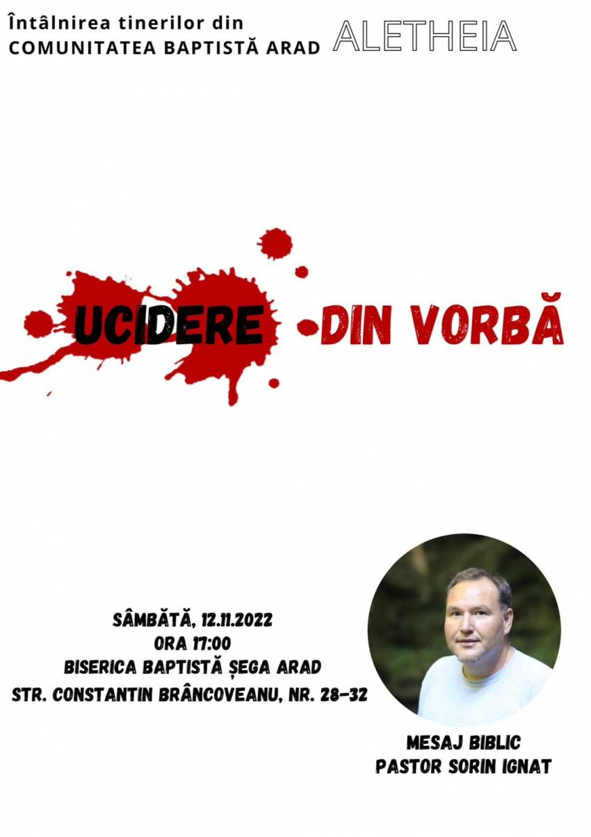 Întâlnirea tinerilor din Comunitatea Baptistă Arad