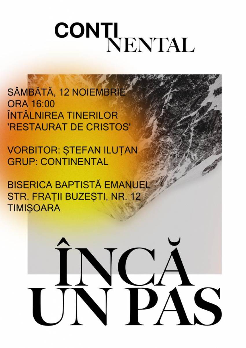 Grupul Continental la Biserica Emanuel Timișoara