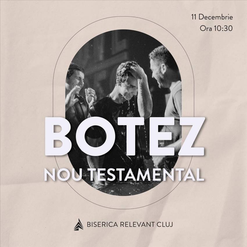 Botez la Biserica Relevant Cluj-Napoca