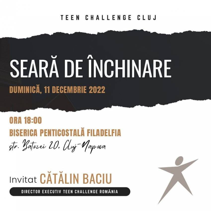Cătălin Baciu & băieții de la Teen Challenge la Biserica Filadelfia Cluj-Napoca