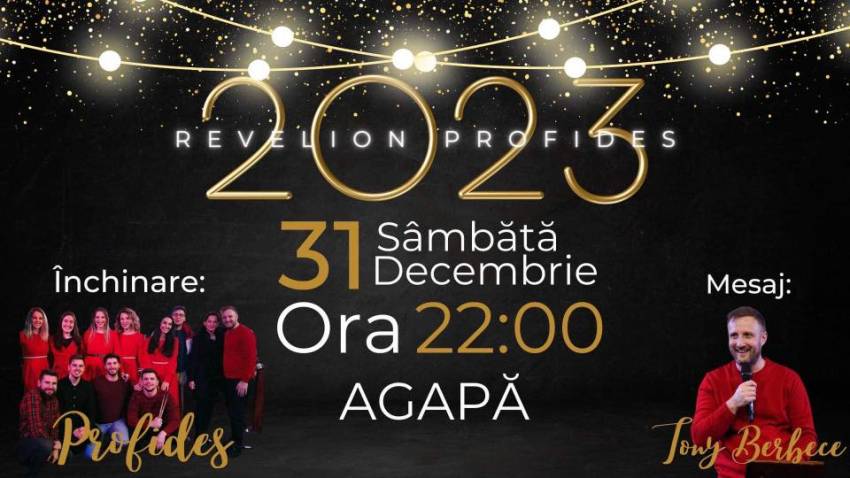 Revelion la Biserica Profides București