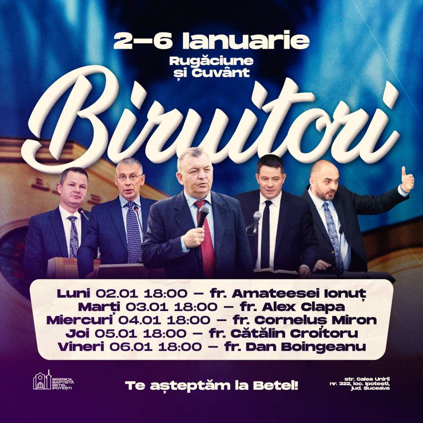 Seri de părtășie la Biserica Betel Ipotești