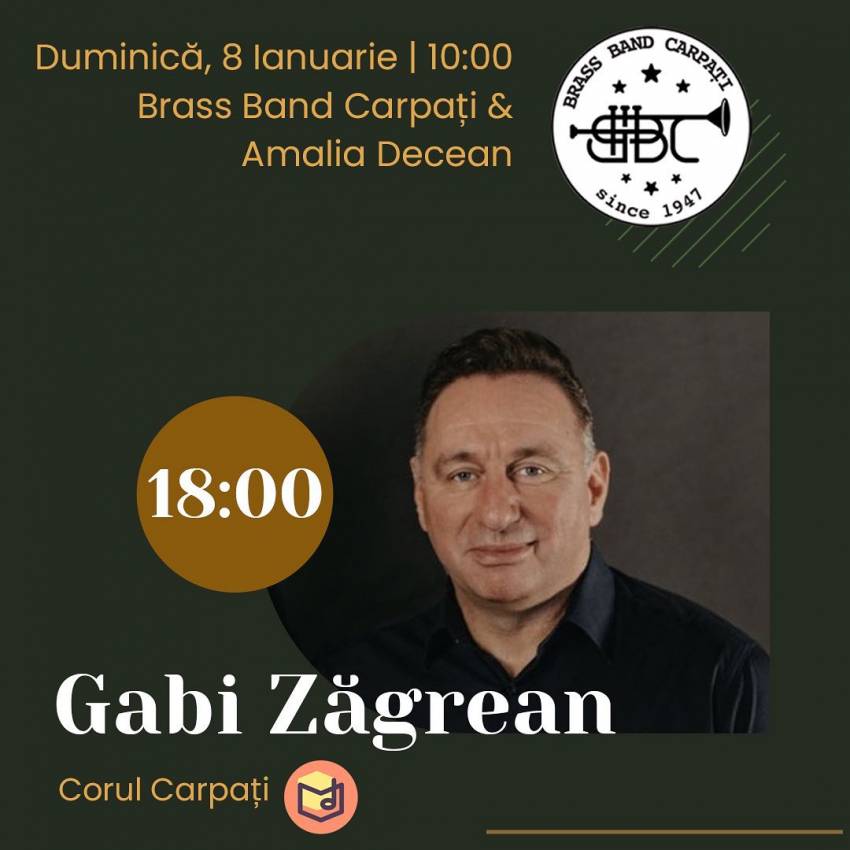 Gabi Zăgrean și Amalia Decean la Biserica Carpaţi Cluj-Napoca