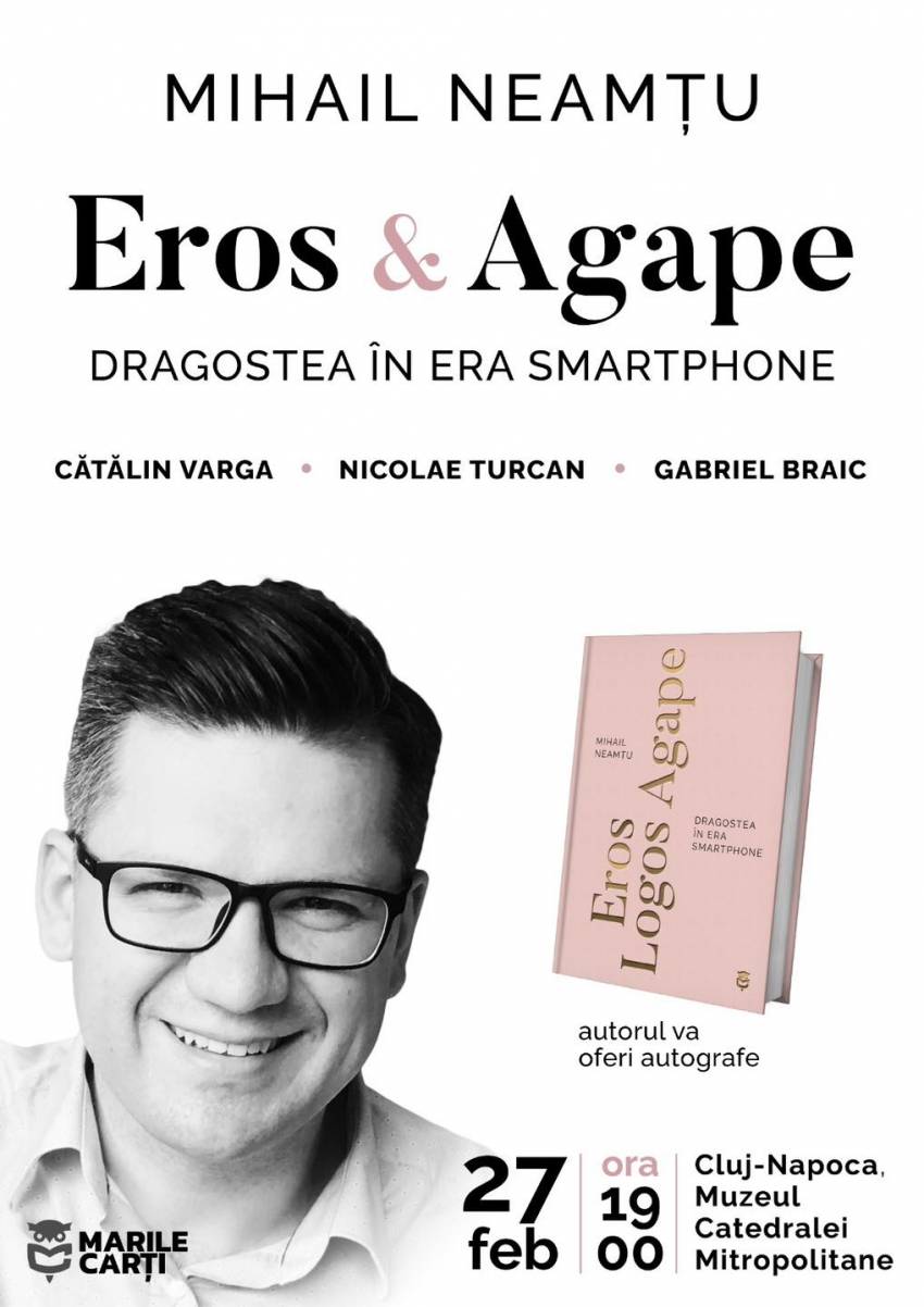 Lansare de carte la Cluj-Napoca: 