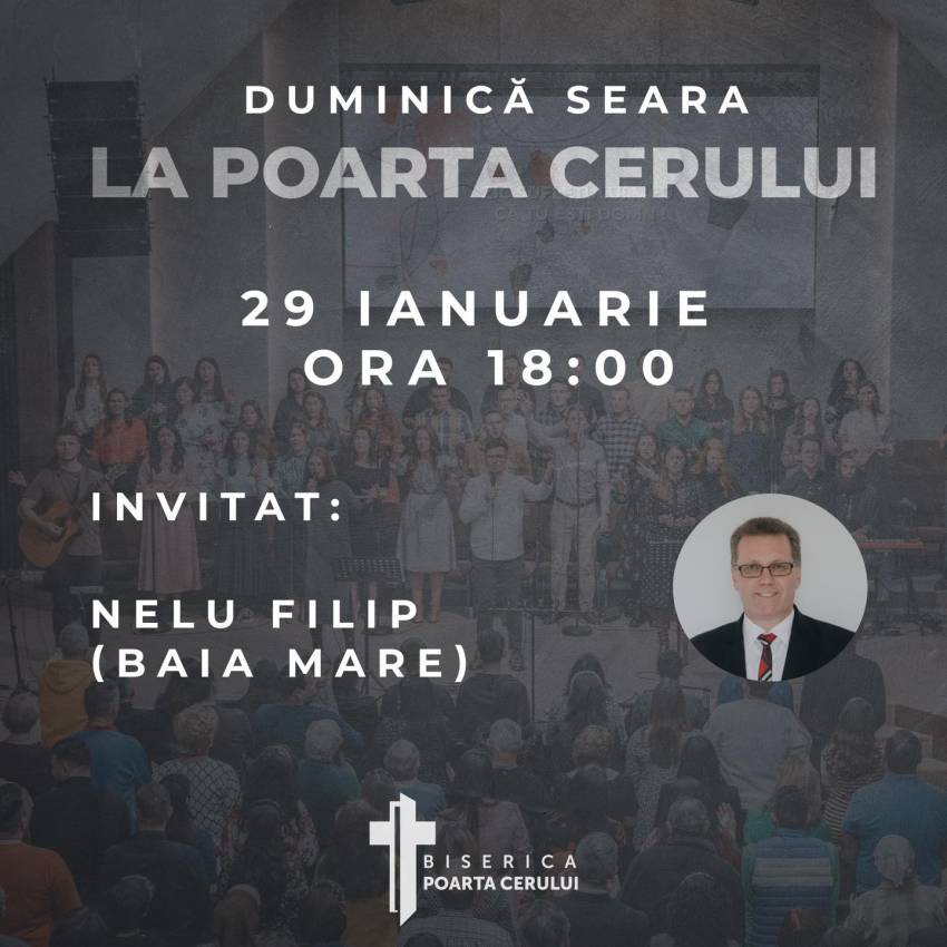 Nelu Filip din Baia Mare la Biserica Poarta Cerului Timișoara