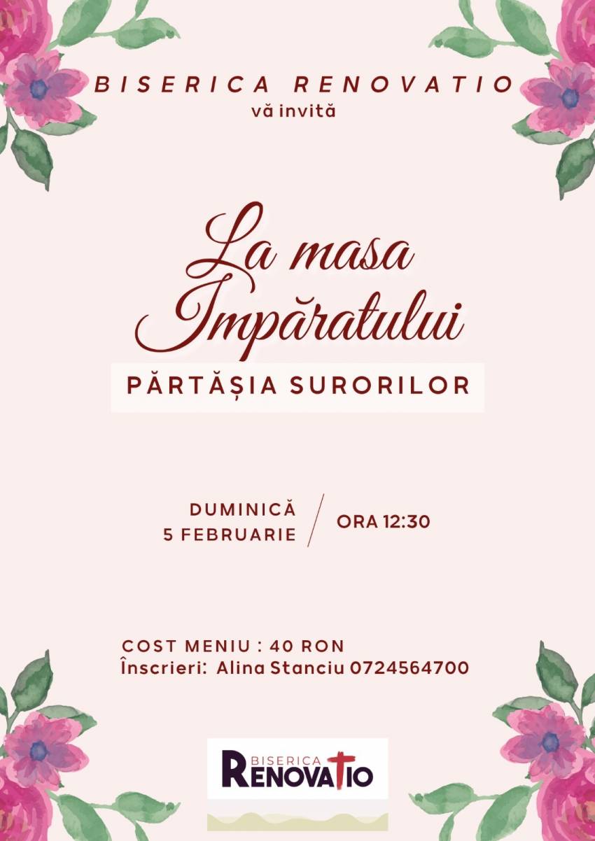 Părtășia Surorilor la Biserica Renovatio București
