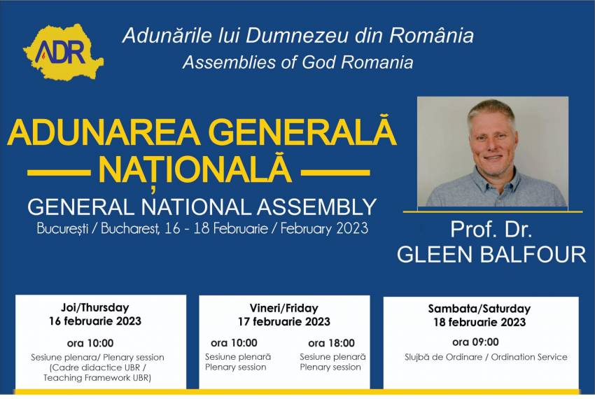 Adunările lui Dumnezeu din România ◉ Adunarea Generală