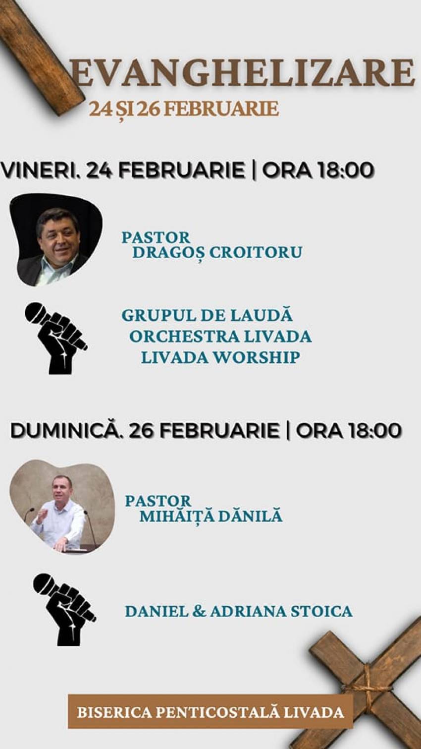 Seri de evanghelizare la Biserica Penticostală Livada